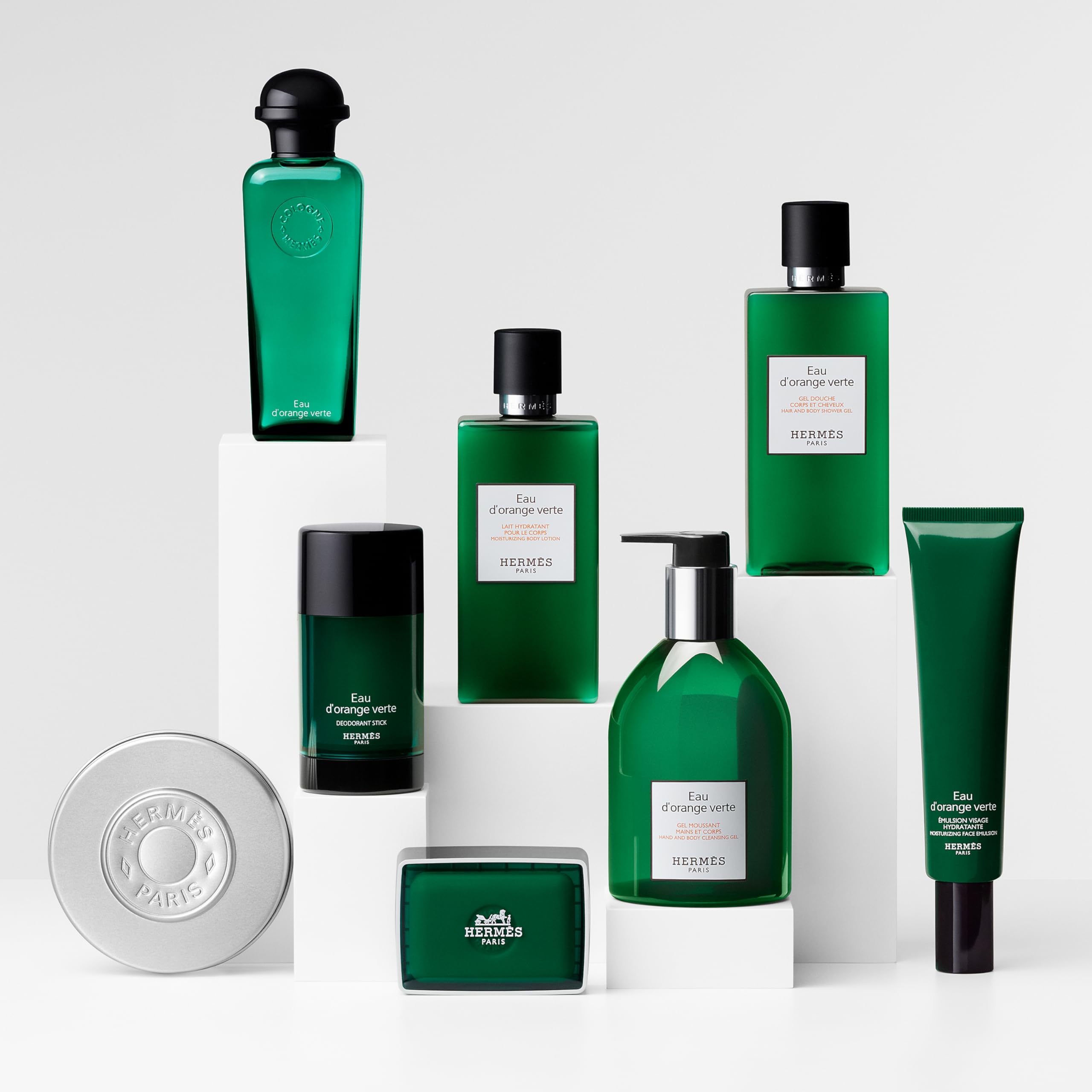 Hermes Eau d'Orange Verte Gel de banho unissex para cabelo e corpo